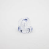 Sport Fucker Half Guard Cock Ring – Clear Flex TPR Scrotum Splitter - Adult Toys