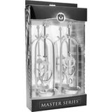 Stainless Steel Clover Clamp Nipple Stretcher - Adult Toys