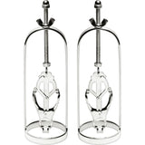 Stainless Steel Clover Clamp Nipple Stretcher - Adult Toys