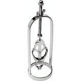 Stainless Steel Clover Clamp Nipple Stretcher - Adult Toys