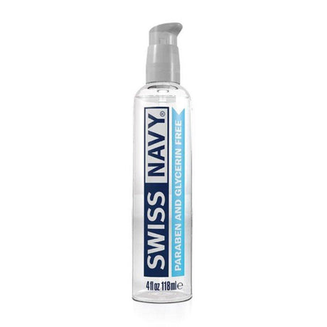 Swiss Navy Paraben & Glycerin Free Water Based Lubricant - 4oz/118ml - Lotions & Potions