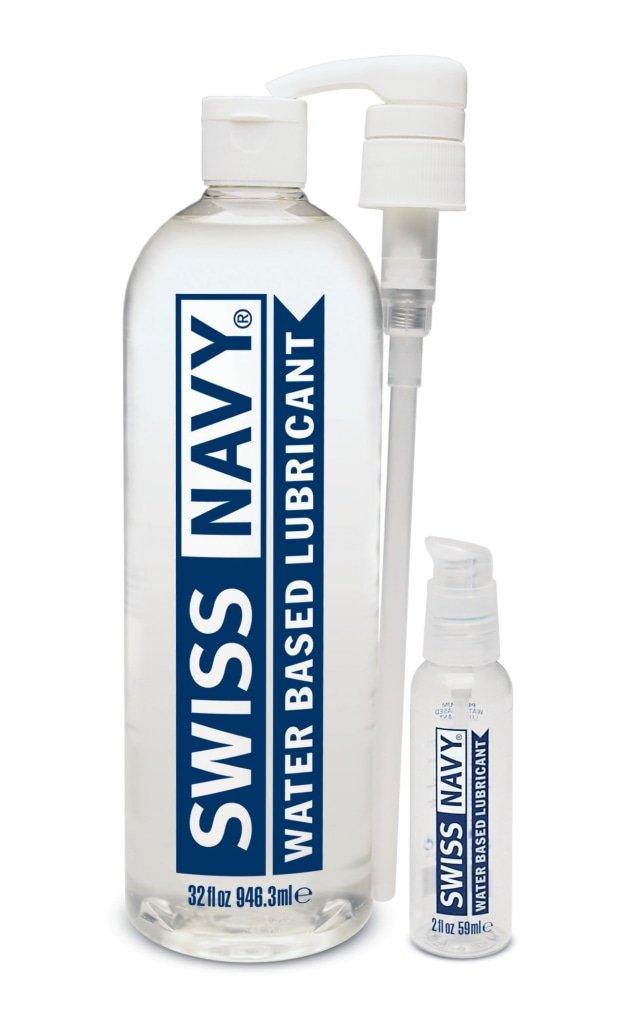Swiss Navy Water Based Lubricant 32oz/946ml - Lotions & Potions