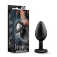 Temptasia Bling Plug Small Black - Adult Toys