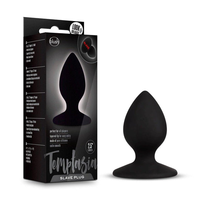 Temptasia Slave Plug Black - Adult Toys