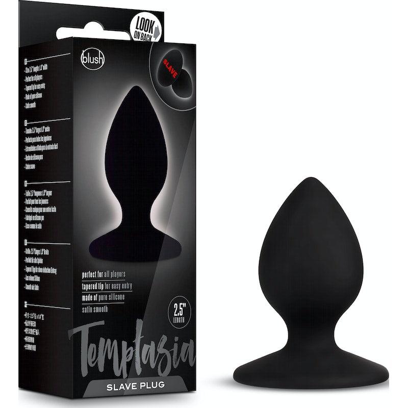 Temptasia Slave Plug Black - Adult Toys