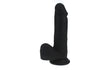 Thick Realistic Cock w Balls Black - Naughty by Nature Adult Store