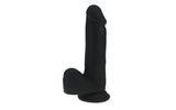 Thick Realistic Cock w Balls Black - Naughty by Nature Adult Store