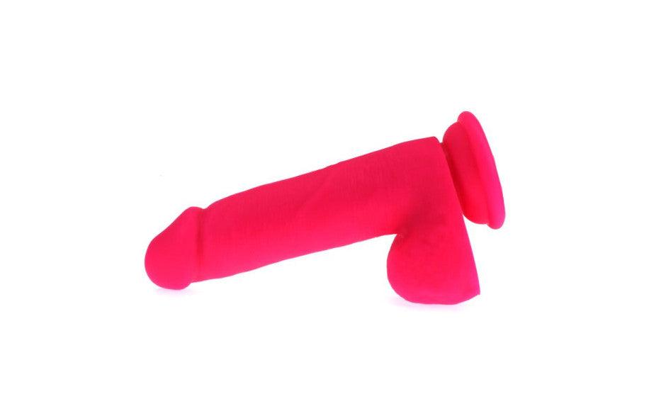Thick Realistic Cock w Balls Pink - Naughty by Nature Adult Store