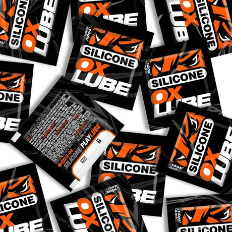 THICK Silicone OXLube 50 Pk Sachets - Lotions & Potions