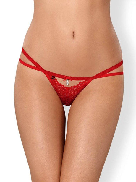 Thong 838 Red - Naughty by Nature Adult Store