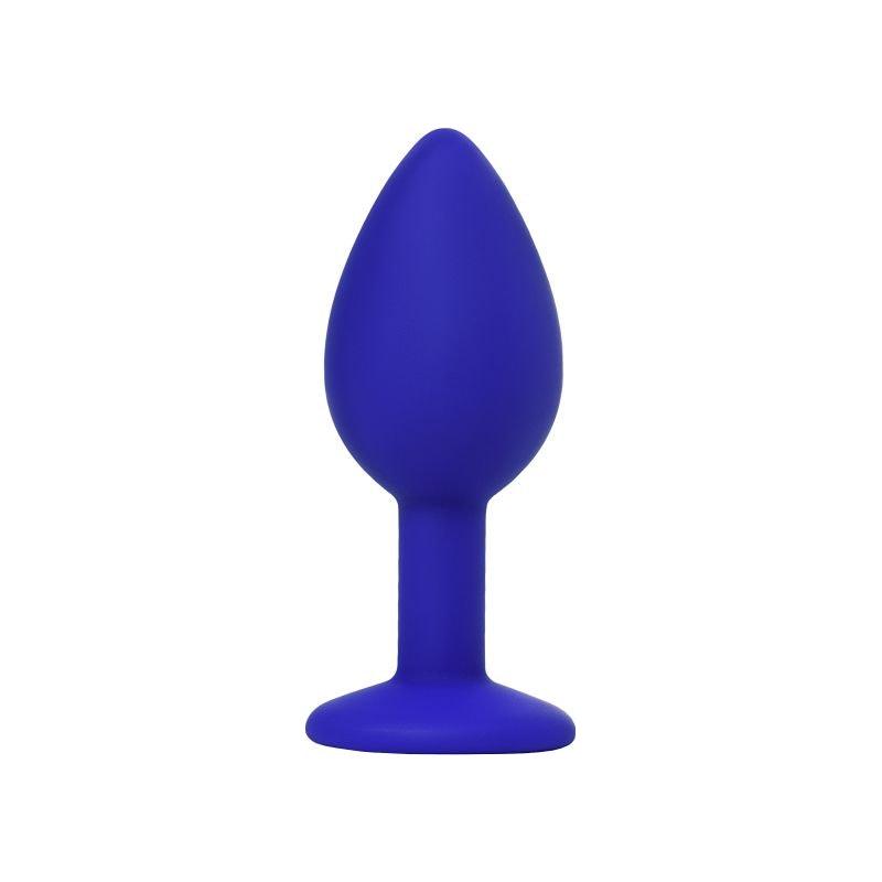 ToDo Brilliant Anal Plug – Blue Silicone Beginner Toy | 7cm x 2.8cm - Adult Toys