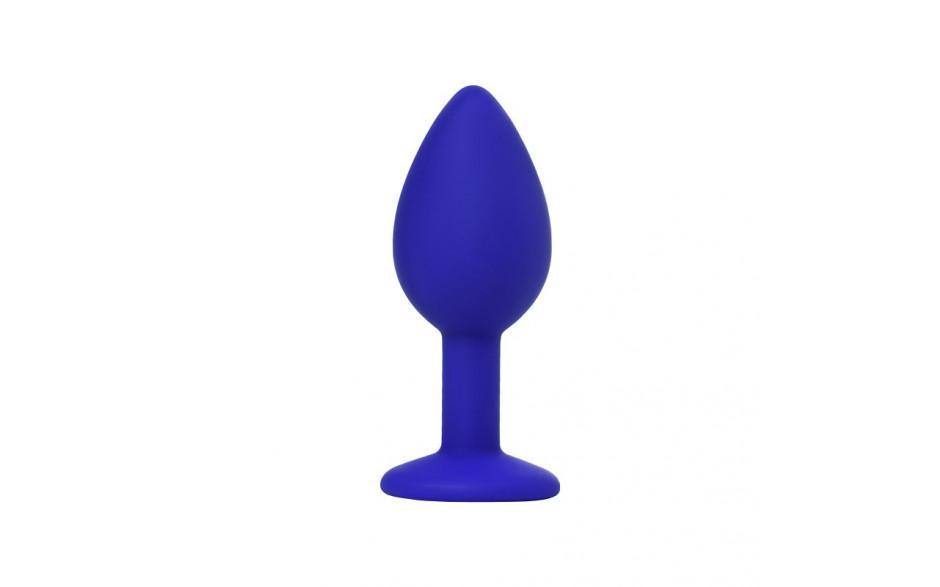 ToDo Brilliant Anal Plug – Blue Silicone Beginner Toy | 7cm x 2.8cm - Adult Toys