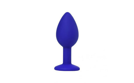 ToDo Brilliant Anal Plug – Blue Silicone Beginner Toy | 7cm x 2.8cm - Adult Toys