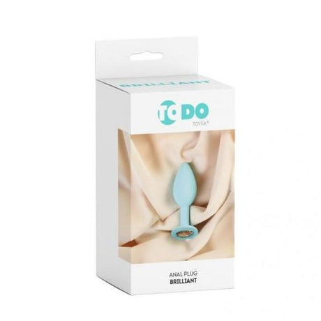 ToDo Brilliant Anal Plug – Mint Silicone Beginner Toy (7cm x 3cm) - Adult Toys
