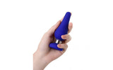 ToDo Classic Anal Plug – Blue Silicone Stimulation Toy – 10cm x 3cm - Adult Toys