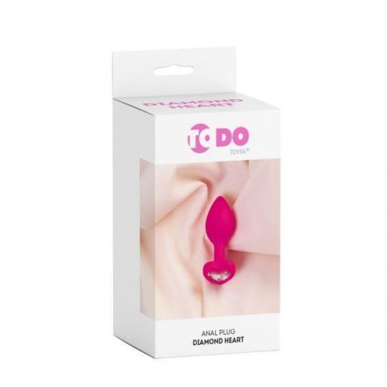 ToDo Diamond Heart Anal Plug - Adult Toys