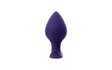 ToDo Glob Vibrating Anal Plug | Purple Waterproof Silicone - 8.8cm - Adult Toys