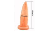 Tongue Shape Anal Plug Flesh - Adult Toys