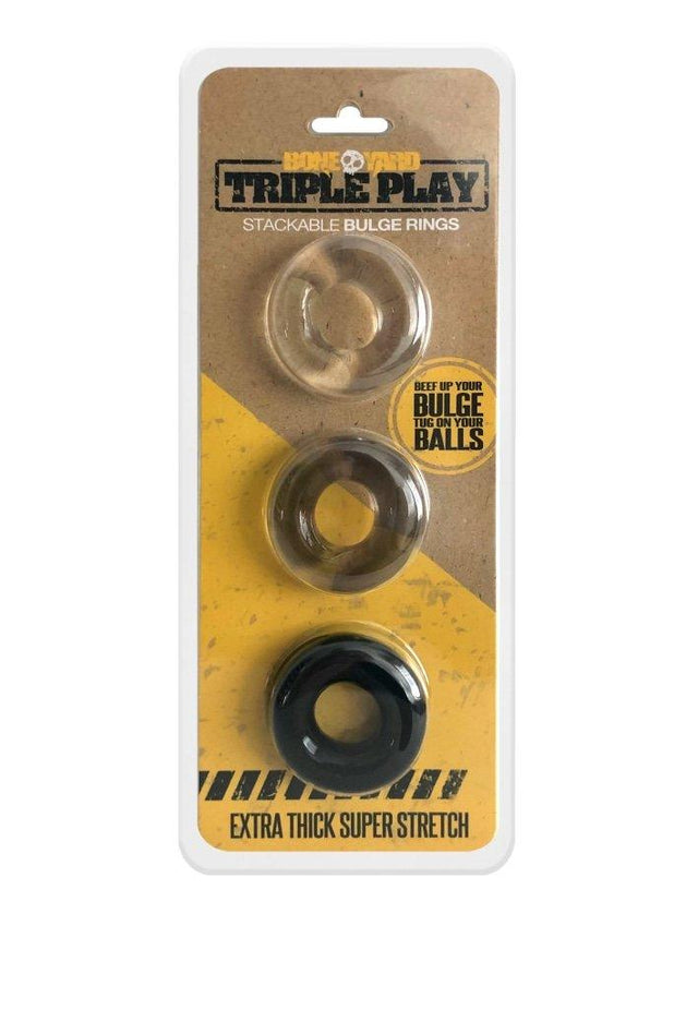 Triple Play Cock Ring - Adult Toys
