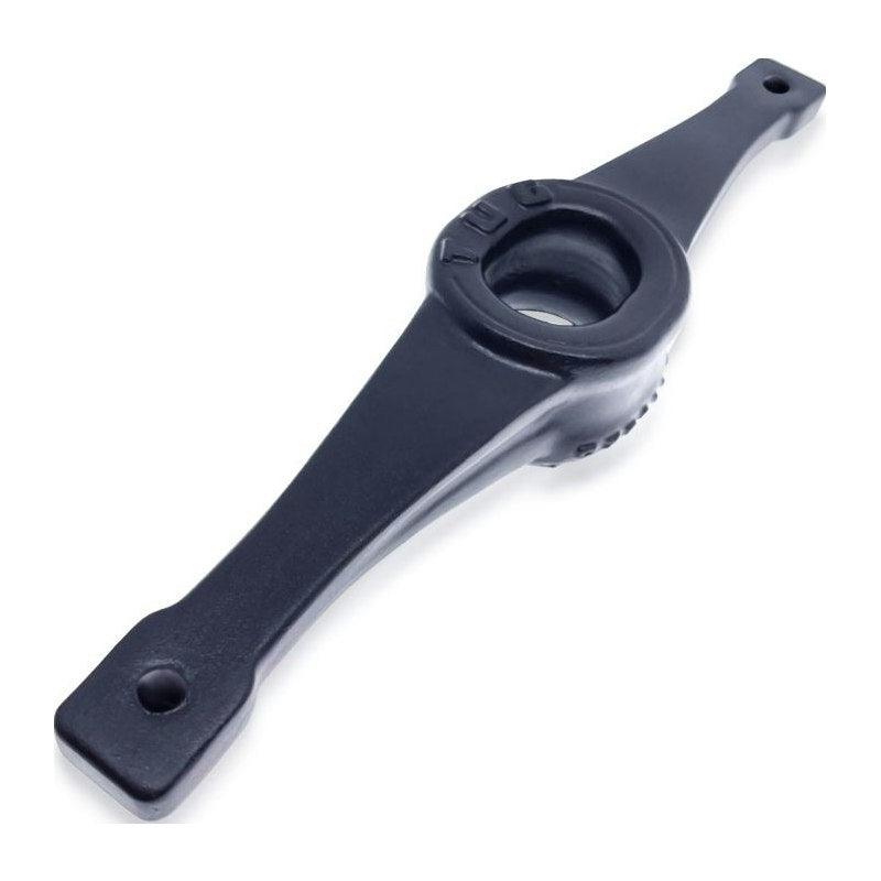 Tug Pull Down Ballstretcher Black - Adult Toys