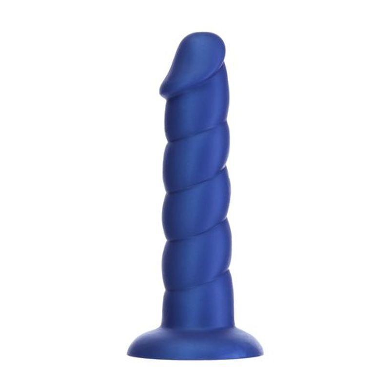 Unicorn Dildo 8in Blue - Adult Toys
