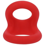 Uplift Silicone Cock Ring Crimson - Adult Toys