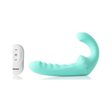 VibraTwin Rechargeable Come Hither Strapless Strap On with Remote - Adult Toys