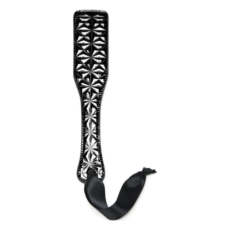 Whip Smart Diamond Paddle Black - Adult Toys