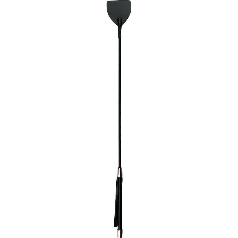 Wide Crop Whip Black - Adult Toys