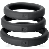 Xact-Fit Silicone Rings Medium 3 Ring Kit - Naughty by Nature Adult Store