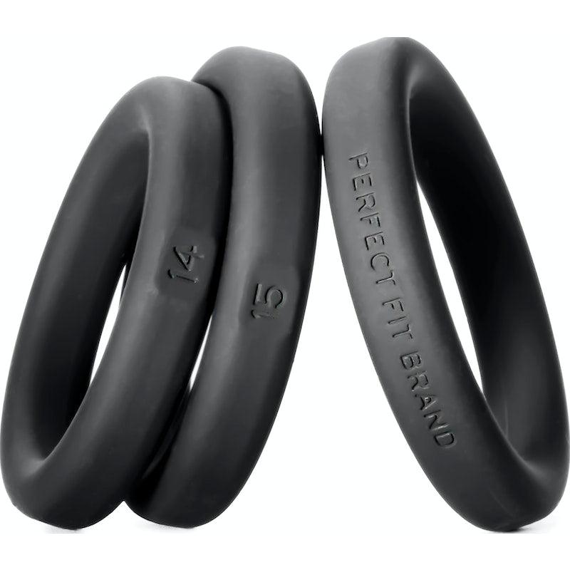 Xact-Fit Silicone Rings Medium 3 Ring Kit - Naughty by Nature Adult Store