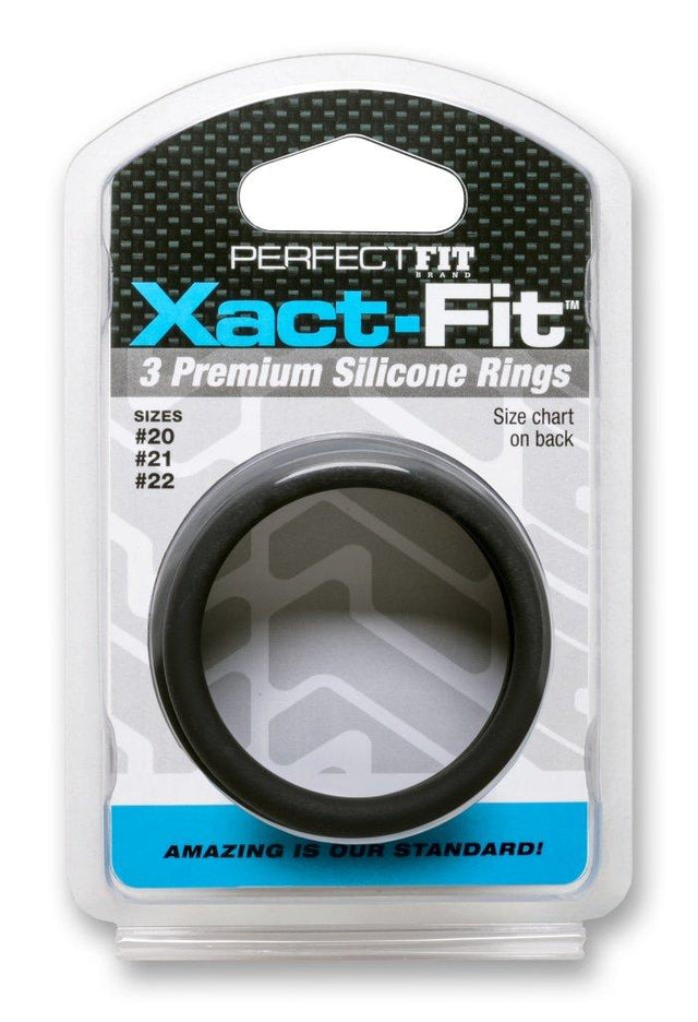 Xact - Fit Silicone Rings X - Large 3 Ring Kit - Adult Toys