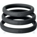 Xact - Fit Silicone Rings X - Large 3 Ring Kit - Adult Toys
