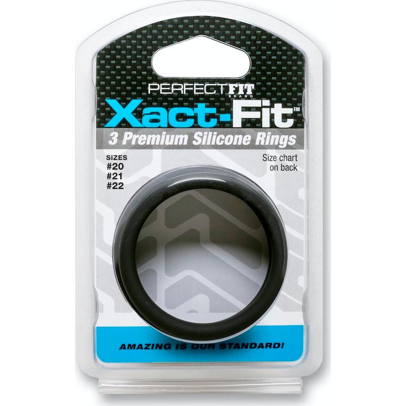 Xact - Fit Silicone Rings X - Large 3 Ring Kit - Adult Toys