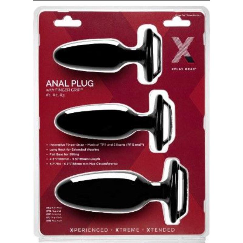 Xplay Finger Grip Plug Starter Kit - Adult Toys
