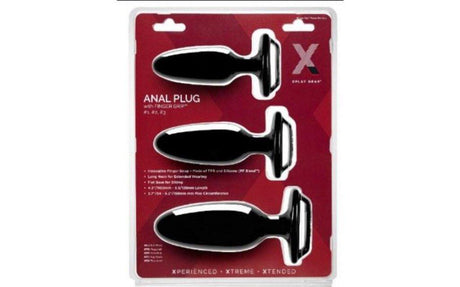 Xplay Finger Grip Plug Starter Kit - Adult Toys
