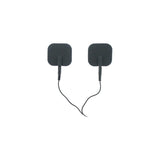 Zeus Deluxe Black Electro Pads 2 Pk - Adult Toys