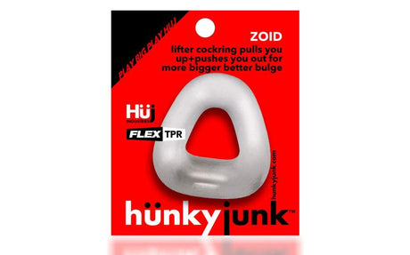 Zoid Trapaziod Lifter Cockring Clear Ice - Naughty by Nature Adult Store
