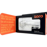 Zoro Knight 6in Hollow Shaft Clear Strap On - Adult Toys