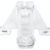 Zoro Knight 6in Hollow Shaft Clear Strap On - Adult Toys